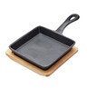 Mini Square Frying Pan & Board 15cm