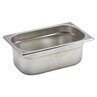 Food Pan Gastronorm S/S GN1/4 26.cm X 16.cm X 10cm Deep