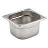 Food Pan Gastronorm S/S GN1/6 17.6cm X 16.2cm X 10cm Deep