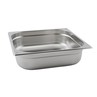 Food Pan Gastronorm S/S GN2/3 35.4cm X 32.5cm 6.5cm Deep