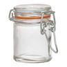 Preserve Jar Mini Glass Clip Top Round 50ml / 6cm Tall