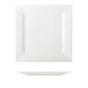 Genware Porcelain Square Plate 26cm (Box of 6)