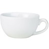 Genware Porcelain Bowl Shaped Cup 20cl / 7oz (Box of 6)