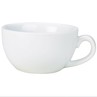 Genware Porcelain Bowl Shaped Cup Large 34cl / 11.96oz (Box of 6)