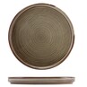 Terra Porcelain Low Presentation Plate 25cm (Box Of 6)