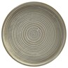 Terra Porcelain Low Presentation Plate 25cm (Box Of 6)