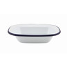 Enamel Tableware Rectangle Pie Dish 16cm X 12cm X3.5cm