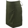 Contrast Stitch Waist Apron 2 Pocket Olive/Chestnut
