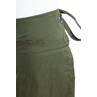 Contrast Stitch Waist Apron 2 Pocket Olive/Chestnut