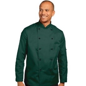 Kitchen Cloths Chef Jacket Shirt Black Chefs Wear Catering Coat Long Sleeve 